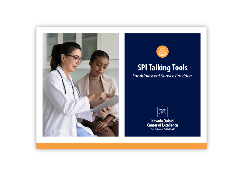 SPI Adolescent Provider Talking Tools