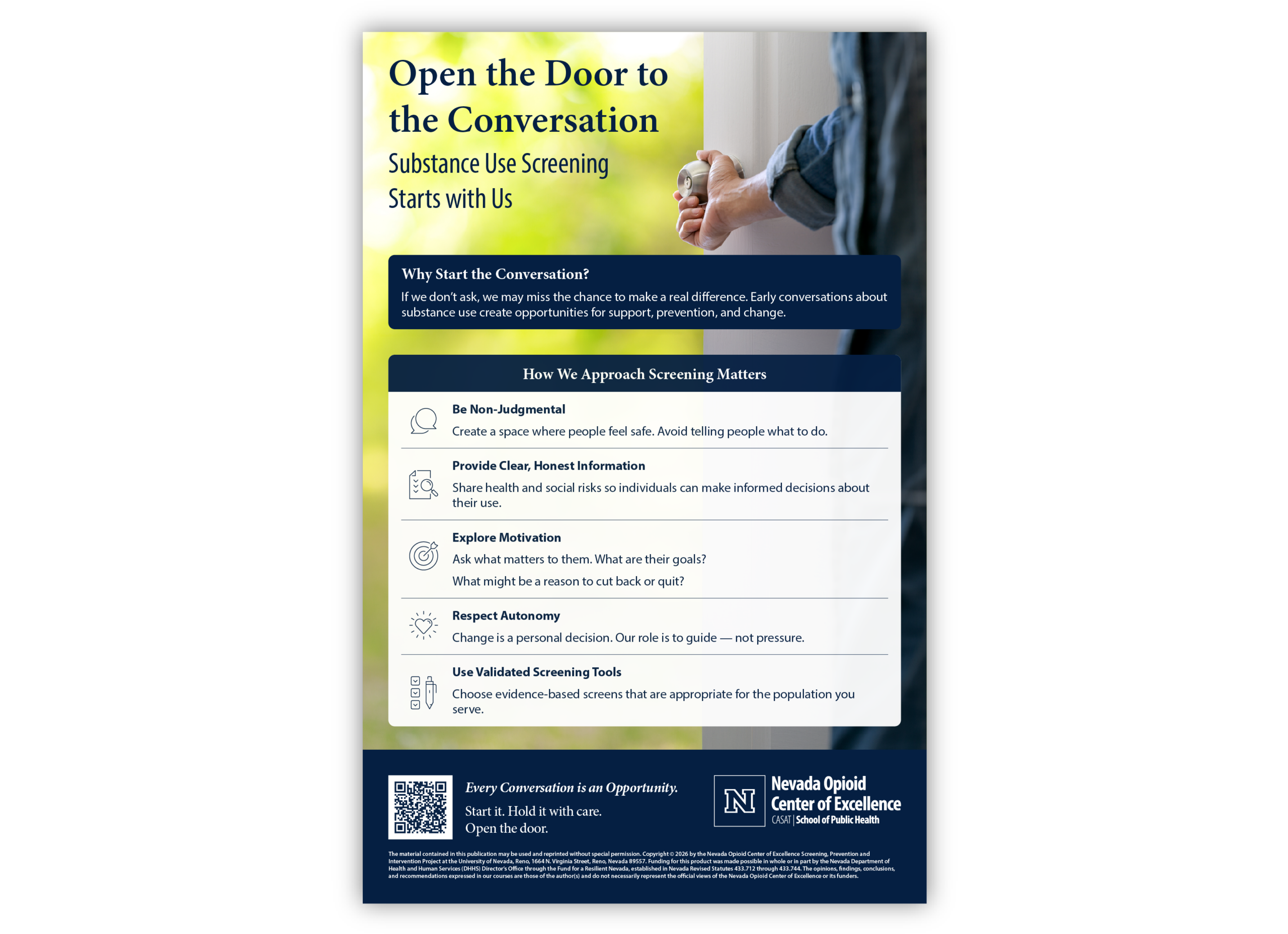 NOCE SPI Screening poster cover image.