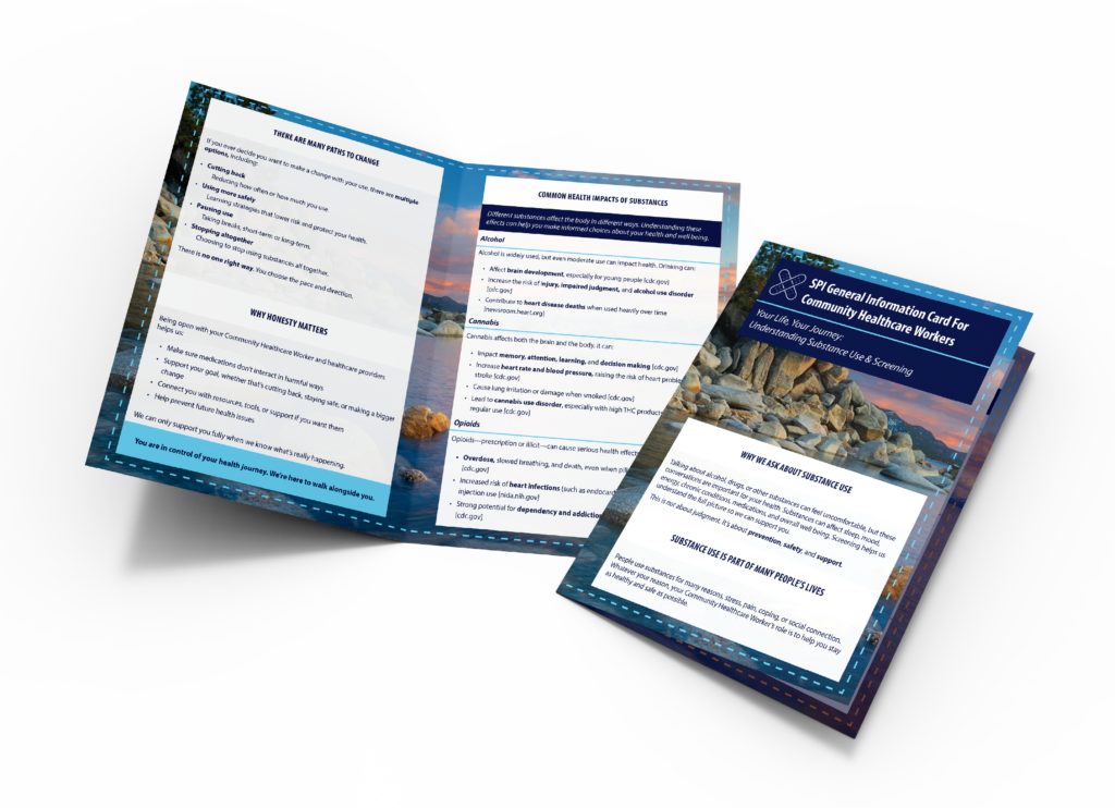 Community Healthcare Worker Care Conversation Handout thumbnail.
